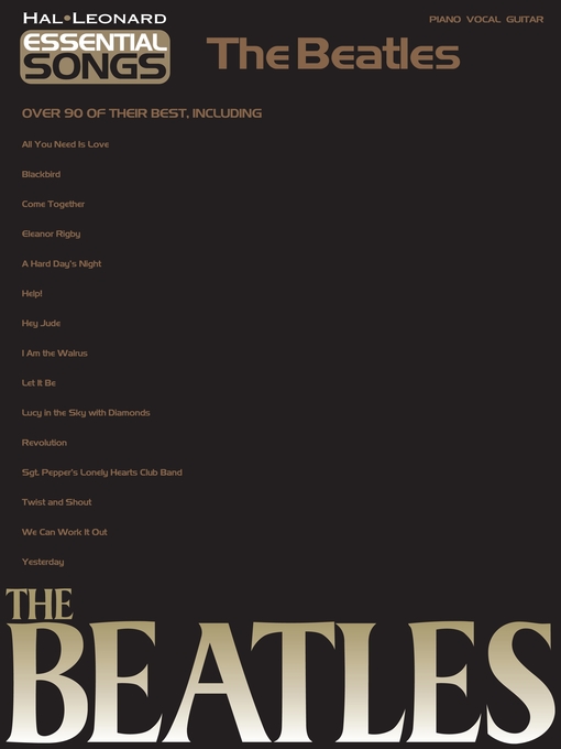 Title details for Essential Songs--The Beatles (Songbook) by The Beatles - Available